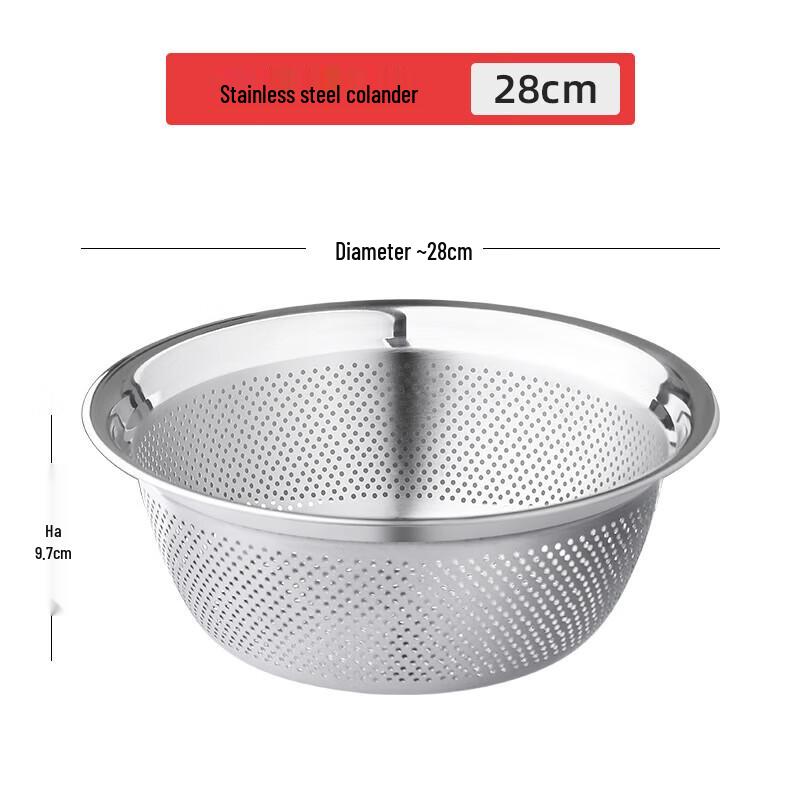 Miaoqiao Thickened 304 Stainless Steel Mixing Bowl