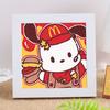 Sanrio Cartoon Pacha Dog Crystal Diamond Painting 5D DIY Cross Embroidery Kit with Frame Decoration Children's Birthday Gift