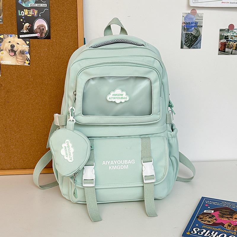 

Высококачественный мягкий рюкзак для девочки, повседневный школьный рюкзак, милый рюкзак для ученицы средней школы, легкий рюкзак для студентки колледжа