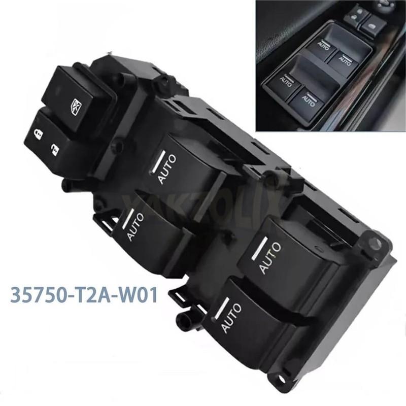 for Honda Accord 2013 2014 2015 2016 2017 Front Left Electric Window Control Switch Lifter Button Car Accessories 35750-T2A-W01