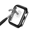 Milanese Loop + Case with Screen Protector for Apple Watch 1/2/3/4/5/6/SE 42/44MM, Black