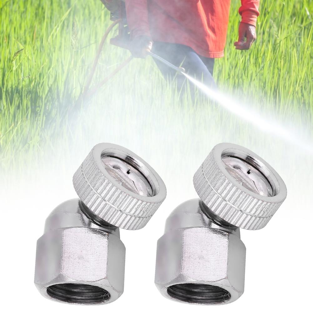 G3/8in Female Thread Stainless Steel 45 Degrees High Pressure Garden Water Irrigation Spray Head