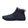 Plus Size 48 Waterproof Unisex High-Top Winter Snow Boots with Side Zipper