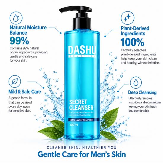 DASHU Daily Vita Plex Men's Intimate Wash 300ml
