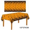 Pumpkin Ghost Spooky Bat Tablecloth Bronzing Haunted House Tablecover  Trick or Treat
