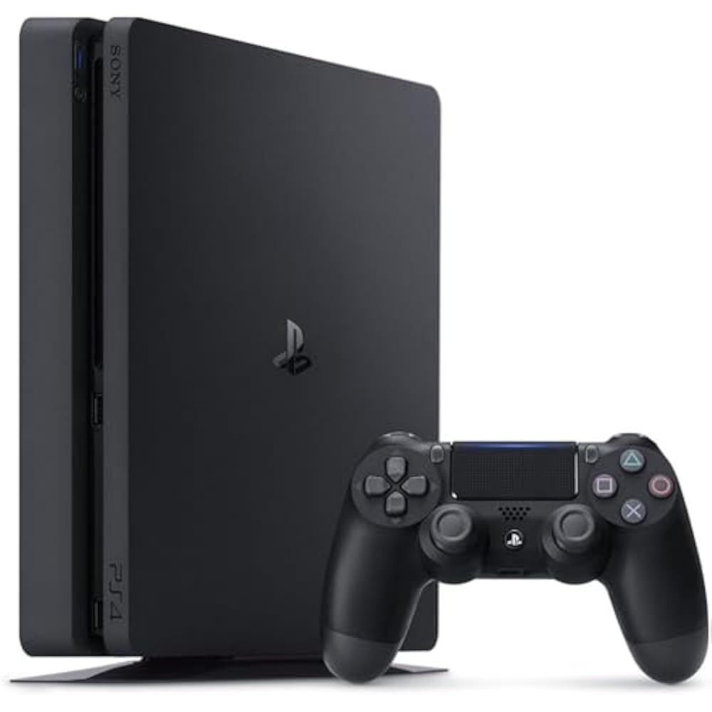 [Produkt odnowiony] SONY PlayStation 4 Jet Black 500GB (CUH-2100AB01) PlayStation 4 PlayStation...