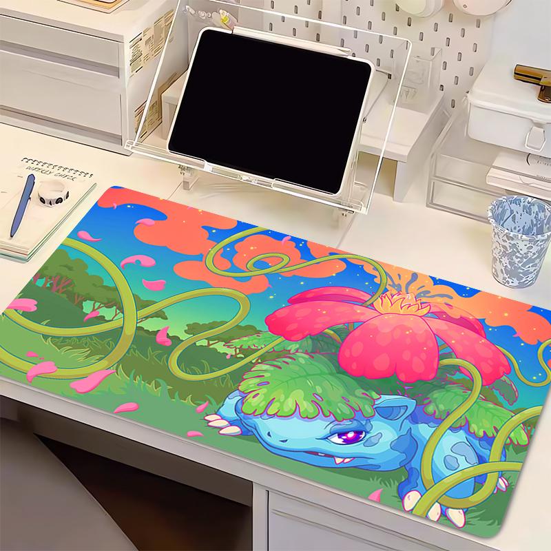 Mouse Pad PPokemon Bulbasaur Game Rubber Mini Pc Keyboard Pad Laptop Computer Speed Desk Mat Computer Gaming Lockedge Mousepad