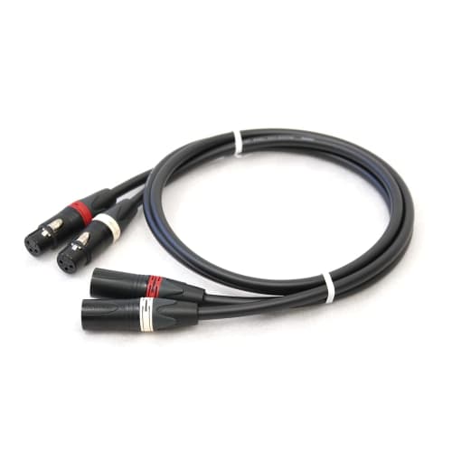 MOGAMI 2497 XLR Two-Pair Microphone Cable (0.3m)