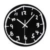 Modern Acrylic Wall Clock with Playful Graffiti Numbers Decorative Clock for Living Room or Bedroom