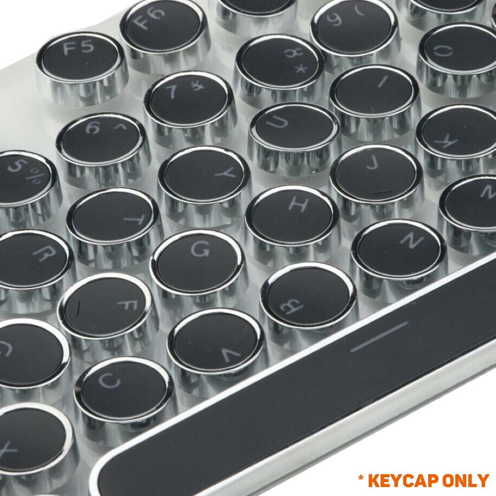 

Universal Keyboard Mechanical Keyboard 104Pcs/Set PBT Round Key Cap Keycaps for Cherry MX Mechanical Keyboard чорний