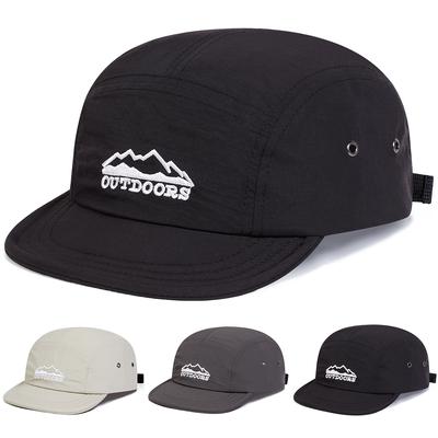 OUTDOORS Berg Schnelltrocknend Fünfseitige Baseballkappe Herren und Damen Outdoor Freizeit Hut Paar Mode Sport Golfkappen Fahrermützen