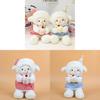 Cartoon Lamb Plush Toy With Pp Cotton Filling For Girls And Kids