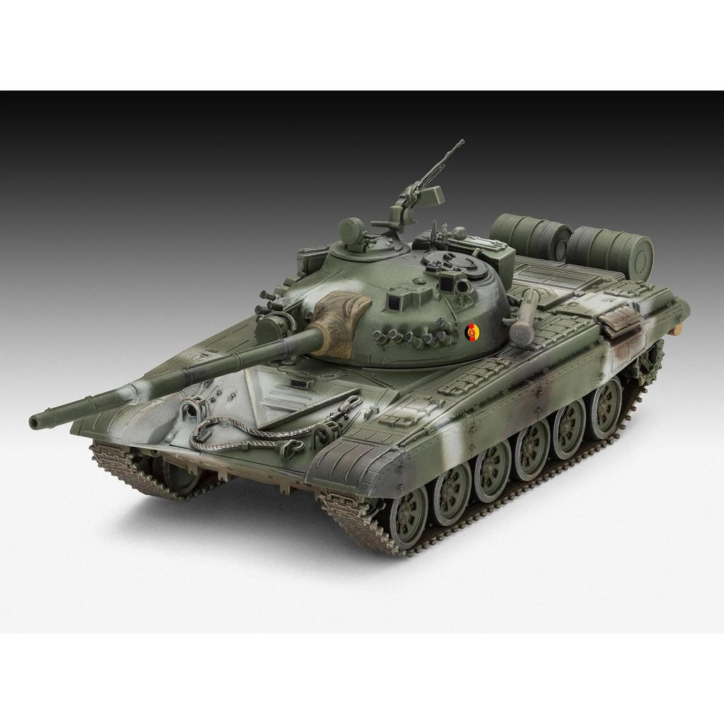 German Level 1/72 Soviet T-72 M1 Tank Plastic Model Kit 03357 - Scale Military Model Toy