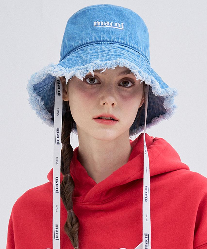 Makeuni Paradise Denim Bucket Hat_Blue