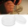 6Pcs Plastic Watch Movement Cleaning Maintenance Repair Pot Watch Oil Washing Jar