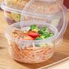 Fresh Life Plastic Food Storage & Takeout Bowls with Lids
