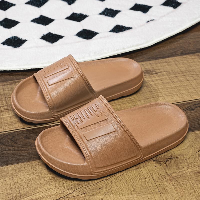 Fashion Men's Slippers Black Slippers Soft EVA Flip Flops for Man House Slipper Summer Beach Outdoor Indoor Soft Soled Pink Slippers