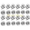 L8RE 24PCS Sewing Machine Bobbin Cases and Spools for Professional Tailors Present