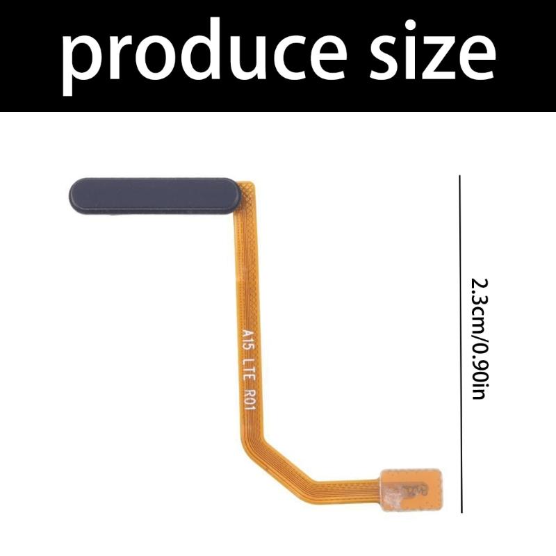 Gold Plated Contact Fingerprint Power Button Ribbon Cable Connector For A15 4G A155F Mobile Device Fast Speed Data Transfer