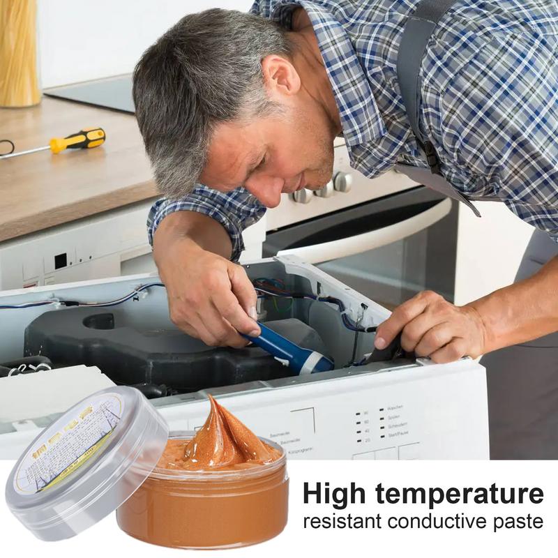Electrical Grease 30g High Temperature Copper Grease for Connectors Multipurpose Automotive Grease Compound Paste for Battery