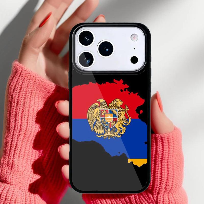 Armenia Armenians Flag Phone Case for iPhone 17 16 15 14 13 Pro Max Back Cover for 12 11 Pro Coque