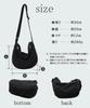 Raizm Lightweight Canvas Shoulder Bag for Men and Women, A4 Capacity, Perfect for School and College Students (Black)