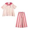 Pokemon Center Wild Blooms Lurantis Loungewear Set Embroidered Flower Buttons