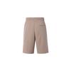 Adidas Solid Color Logo Running Training Breathable Shorts Men Bottoms Brown HS4389