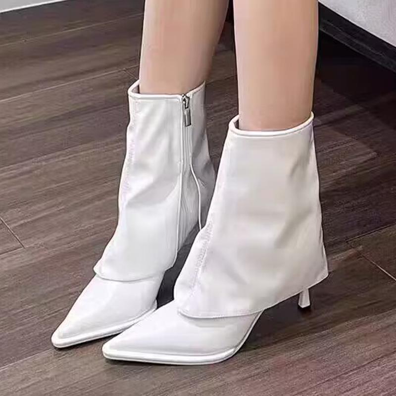 Sexy High Heels Ankle Boots for Women's Pointed Toe Shoes Designer  Elegant Pumps Winter Boots New Pumps Luxury Ladies Boots