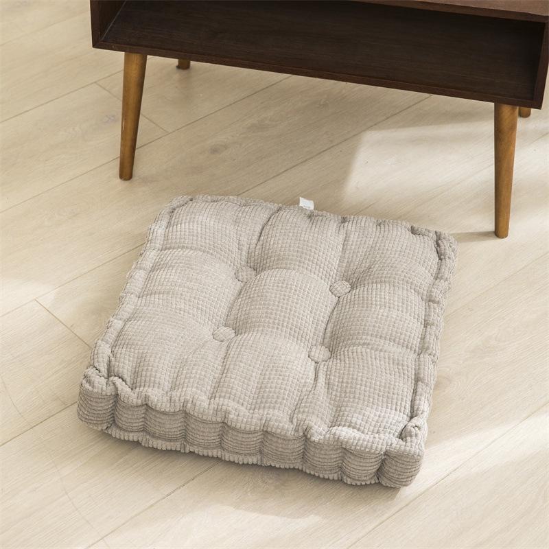 Sofa Seat Nonpilling Cushion Soft Seating Washer Square Nonfading Polyester