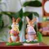 Påskhantverk Kaninprydnader 3,5 tum För Dekoration Och Påskdekorationer Påskhantverk Kaninprydnader, Påskdekorationer