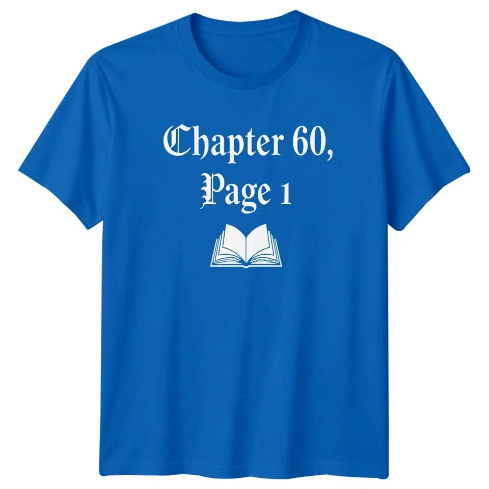 Chapter 60 Page 1 60th Birthday Occasions Mens Womens Graphic Tee 5 XL