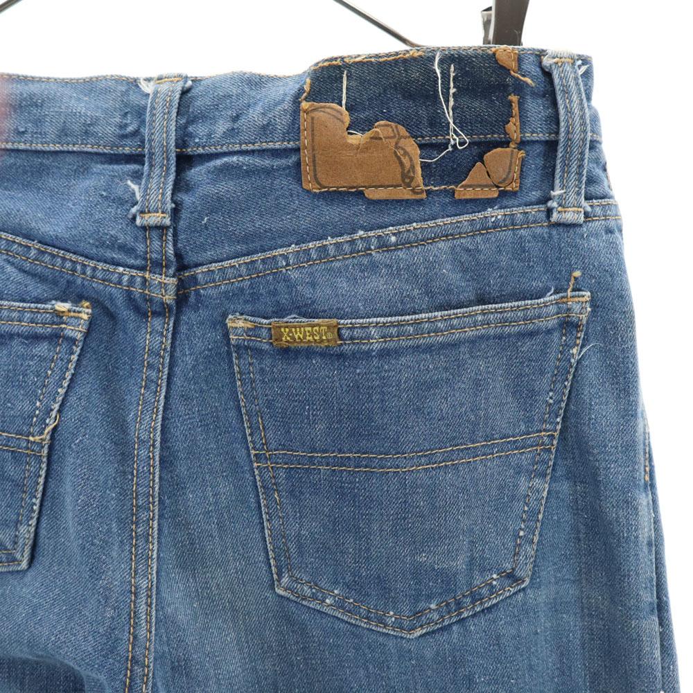 Canton 70. léta vintage Rovné džínové kalhoty 76 X-WEST Džíny Pánské Použité