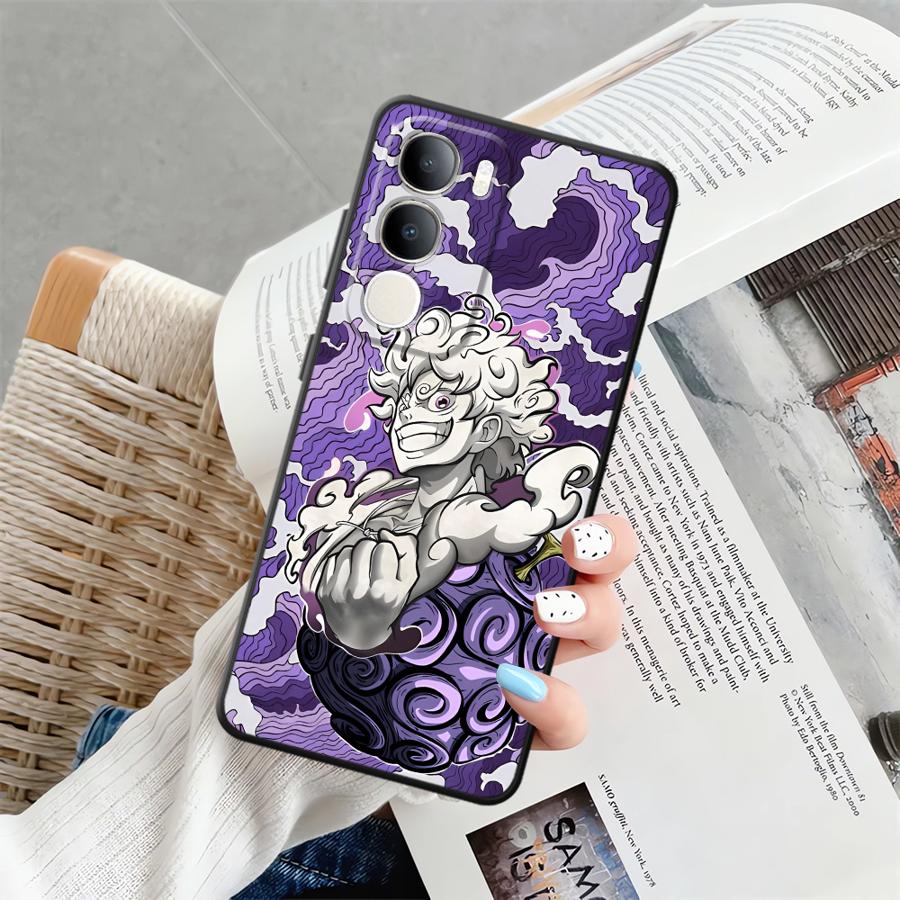 One Piece Anime Hülle für Vivo Y50 Y95 V27 Y51S Y78 Y71 Y91 V21E V23 Y52S Y93 V29 Y75 Y81 V25 V30 Y53S Handyhülle