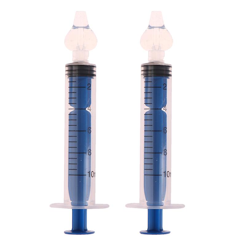 1Pc 10Ml Baby Silicone Nasal Aspirator Nasal Syringe For Infant Safe Nasal Washer Needle Tube Cleaner Newborns Nose Cleaner