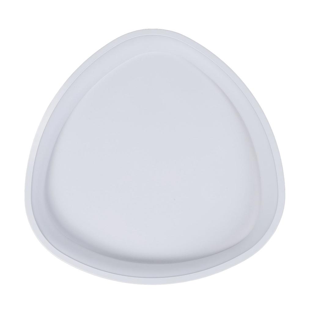 Ceiling Light Modern Dimmable Minimalist 3 Color Temperature Oval Triangle LED Flush Mount Ceiling
