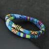 New Bohemia Cord Chain Bracelet Men Women 6mm Double Layer Tibetan Symbols Ethnic Braclet Magentic Clasp Fabric Braslet Pulseria