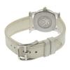 Hermes Heure H Watch Rondo Watches HR1.210 WhiteDial Stainless Steel/Embossed Leather Quartz Analog Display Women Used