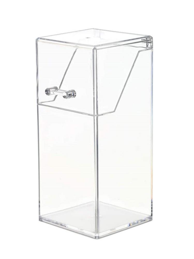Transparent Acrylic Makeup Brush Holder Makeup Organizer Cosmetic Holder Pencil Lipstick Desk Container Table Makeup Storage Box