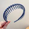 Pressed Hair Headband Women's Popular Headband Summer Women's Hair Bundle Summer Hairpin Fashion Headdress