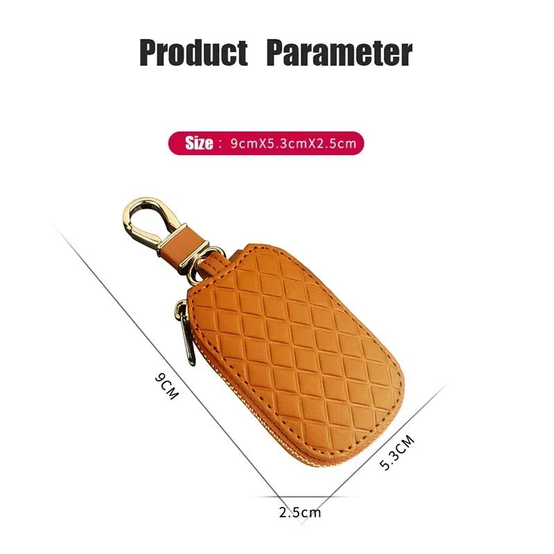 2025 Hot Car Key Protective Bag Key Chain Holder Keyring for Mazda MS CX5 CX3 CX9 CX7 CX6 MX5 CX9 6 Protege RX7 Atenza Accessori