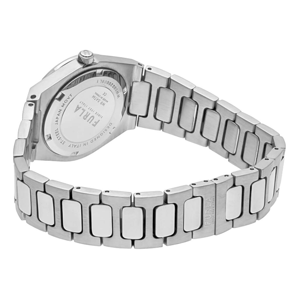 Watch FURLA TEMPO MINI Tempo Mini Blue Dial Stainless Steel Quartz Watch Jewelry Accessory WW00020009L1 Silver [Furla] 28.5MM Women's [Item]