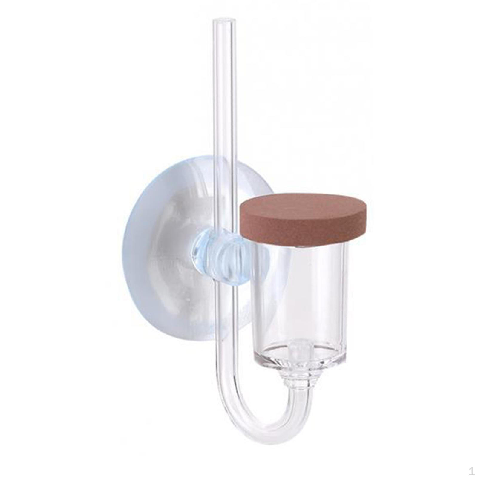 

Диффузор для аквариумного воздуха, очиститель углекислого газа, прозрачный небольшой пузырьковый маркер CO2 для стеклянной воды L