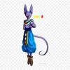 Náplasti na oblečení tašku nažehlovací termonálepky Bills De Espalda Beerus Goku vzor pratelné tepelný přenos