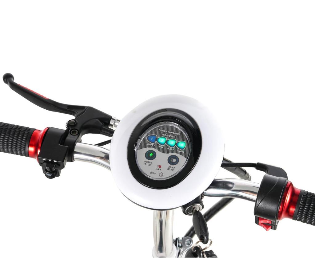Three-wheeled Electric Scooter Twofish TF03 500W Motor 48V15Ah Battery 30km/h Max Speed 30km Max Range