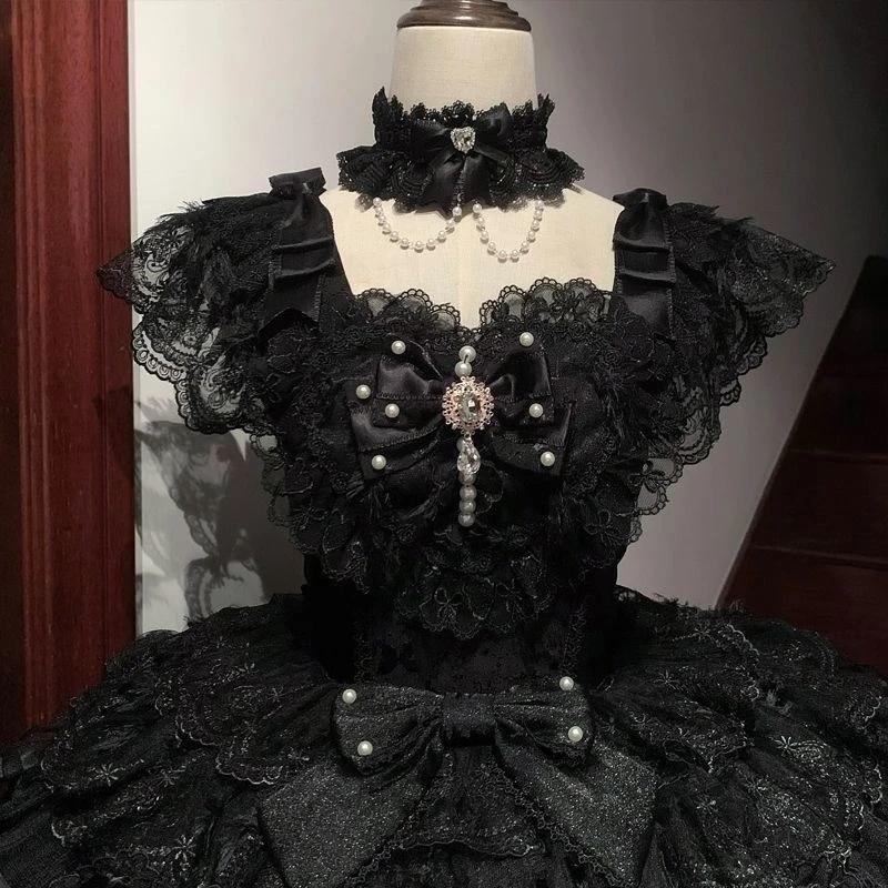 Abbigliamento Cosplay Ragazze Design Vestito Lolita Dolce Sposa JSK Abito Sottoveste Estate