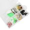 Fishing Fly Sequins Lures Beans Hook Melon Seeds Thrower Fish Tackle Accessories Kit