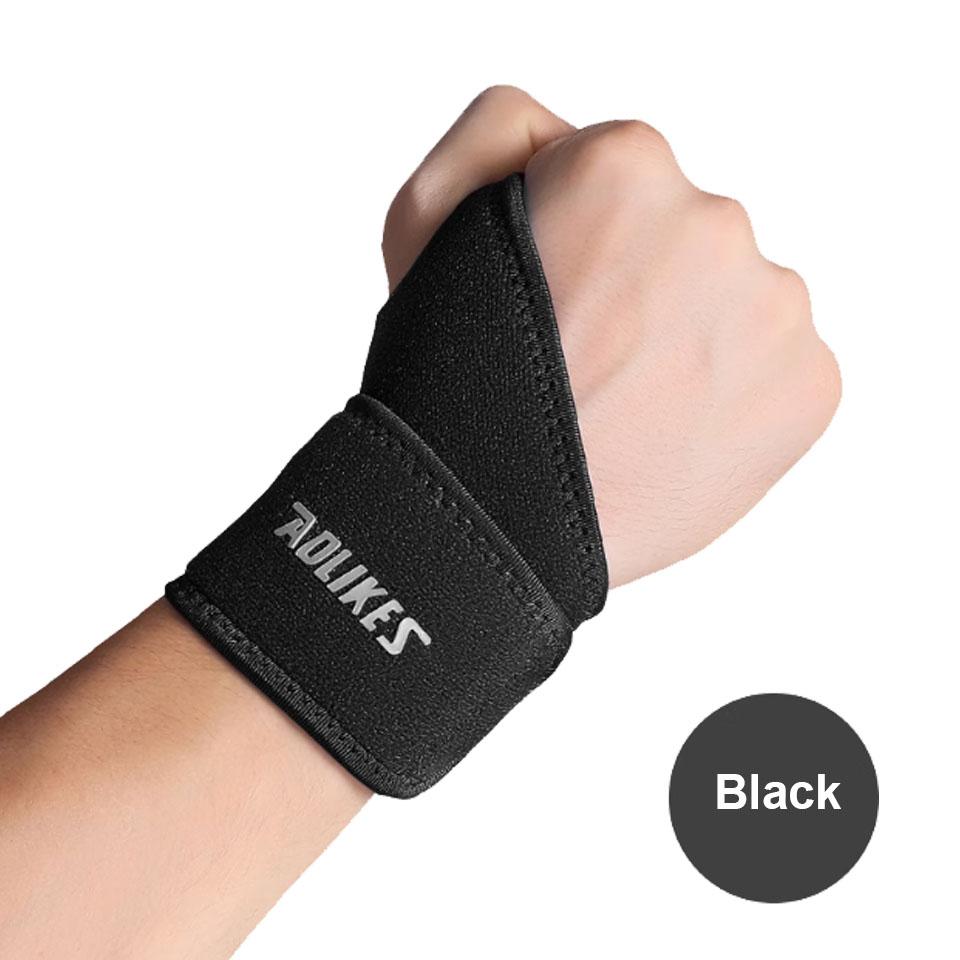 Aolikes 1Pcs Wrist Brace For Relieve Wrist Pain From Carpal Tunnel,Adjustable Wrist Wraps Wrist Support For Weightlifting,Tennis