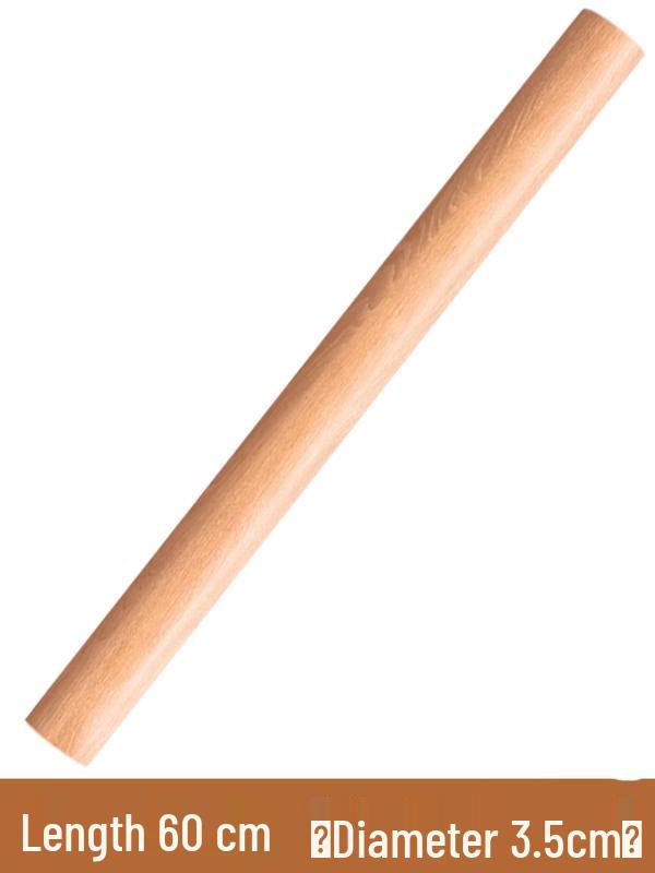 Nuoshuer 60cm Solid Wood Rolling Pin & Chopping Board Set