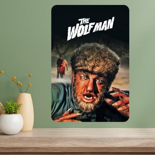 The Wolf Man Classic Movie Metal Poster Sign 20x30cm(7.8x11.8inch)